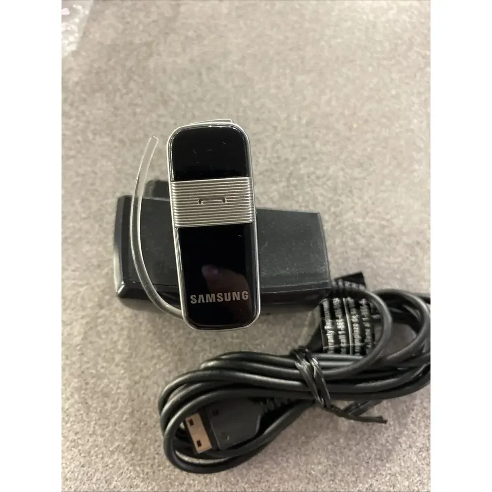 Open Box Samsung WEP475 Progressive Noise Filtering Bluetooth Headset TESTED
